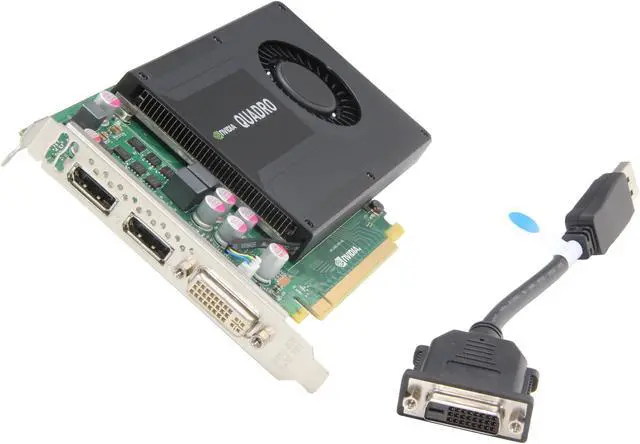 NVIDIA Quadro K2000 VCQK2000-PB 2GB 128-bit GDDR5 PCI Express 2.0 x16 Plug-in Card Graphics Card