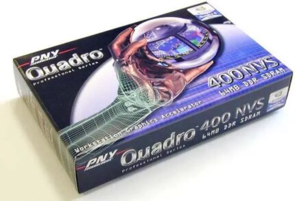 NVIDIA Quadro NVS 400 VCQ4400NVS-PB 64MB DDR PCI Graphics Card