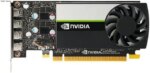 NVIDIA T1000 4 GB GDDR6 - PCIe 3.0 x16 low profile - 4 x Mini DisplayPort Graphic Card