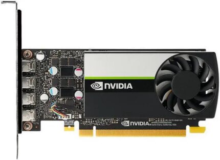 NVIDIA T1000 4 GB GDDR6 - PCIe 3.0 x16 low profile - 4 x Mini DisplayPort Graphic Card