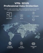 ORICO NAS Metabox Private Cloud 5 Bay NAS Storage and Local Cloud, Networkable Enclosure with APP-Connected for Team/Family, Samba & DLNA Protocol,
