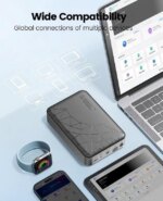 ORICO Networkable Hard Drive Enclosure for 2.5" SATA HDD/SSD, Family Storage Space and Private Cloud, APP-Connect & VPN Global Access, Smart Backup,