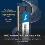 OWC 64GB (4x16GB) DDR3 1333 PC3-10600 CL9 2Rx4 240-pin 1.5V ECC Registered RDIMM Memory RAM Module Upgrade Kit for Select Workstations or Servers
