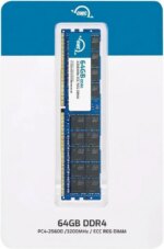 OWC 64GB Replacement for Dell 370-AEVP - DDR4 3200 PC4-25600 CL22 2Rx4 288-pin 1.2V ECC Registered RDIMM Memory RAM Module Upgrade