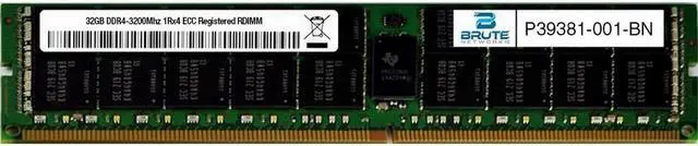 P39381-001 - HPE Compatible 32GB DDR4-3200Mhz 1Rx4 ECC Registered RDIMM
