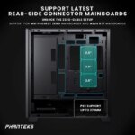 Phanteks XT Pro Ultra, Mid-Tower Gaming Chassis, 4x M25-140 Fans Included, High Airflow Performance Mesh, Tempered Glass Window, USB-C 3.2 Gen2, Black
