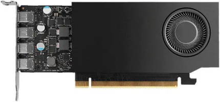 PNY A400 VCNRTXA400ATX-PB 4GB 64-bit GDDR6 PCIe 4.0 x8 Graphics Card