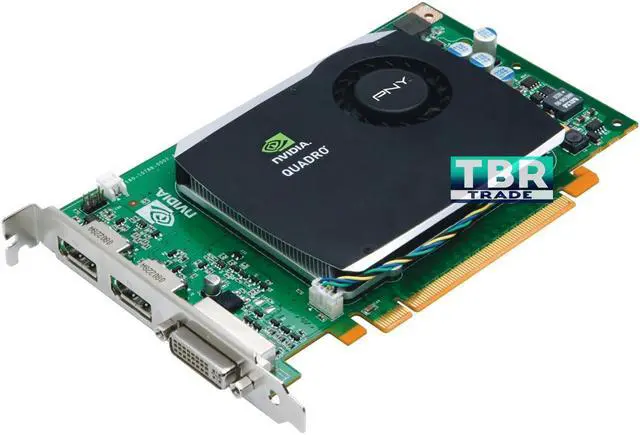 PNY NVIDIA Quadro FX 580 512MB GDDR3 PCI-E x16 DVI DisplayPort Workstation Graphics Video Card