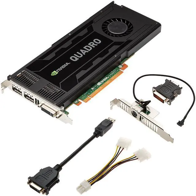 PNY NVIDIA Quadro K4000 3GB GPU Workstation Video Graphics card GDDR5 PCIe