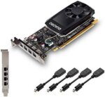 PNY NVIDIA Quadro P1000 4GB GDDR5 - VCQP1000-PB Graphics Card