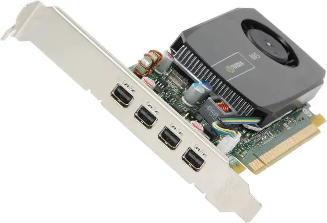 PNY NVS 510 VCNVS510DVI-PB 2GB 128-bit DDR3 PCI Express 3.0 x16 Low Profile Graphics Card