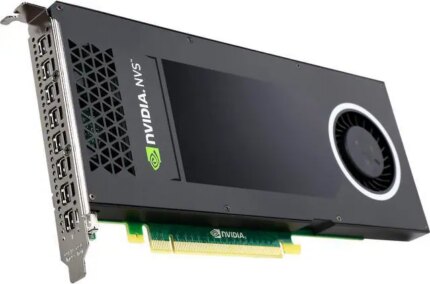 PNY NVS 810 VCNVS810DP-PB 4GB 128-bit DDR3 PCI Express 3.0 x16 ATX Graphics Card