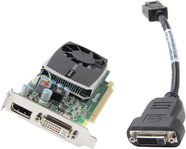 PNY Quadro 600 VCQ600-T 1GB 128-bit DDR3 PCI Express 2.0 x16 Low Profile Graphics Card