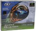 PNY Quadro FX 570 VCQFX570-PCIE-PB 256MB 128-bit GDDR2 PCI Express x16 Graphics Card