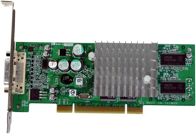 PNY Quadro NVS 280 VCQ4280NVS-PCI-PB 64MB 32-bit DDR PCI Graphics Card
