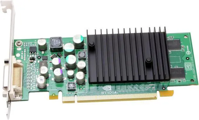 PNY Quadro NVS 285 VCQ4285NVS-PCIE-PB 64MB 64-bit DDR PCI Express x16 Graphics Card