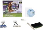 PNY Quadro NVS 290 VCQ290NVS-PCIEX16-PB 256MB 64-bit GDDR2 PCI Express x16 Low Profile Graphics Card