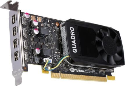 PNY Quadro P1000 VCQP1000-PB 4GB 128-bit GDDR5 PCI Express 3.0 x16 Low Profile Graphics Card