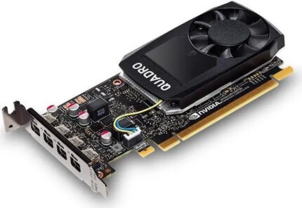 PNY Quadro P1000 VCQP1000-PB 4GB 128-bit GDDR5 PCI Express 3.0 x16 Low Profile Video Cards - Workstation