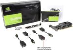 PNY Quadro P1000 VCQP1000-PB 4GB 128-bit GDDR5 PCI Express 3.0 x16 Low Profile Graphics Card
