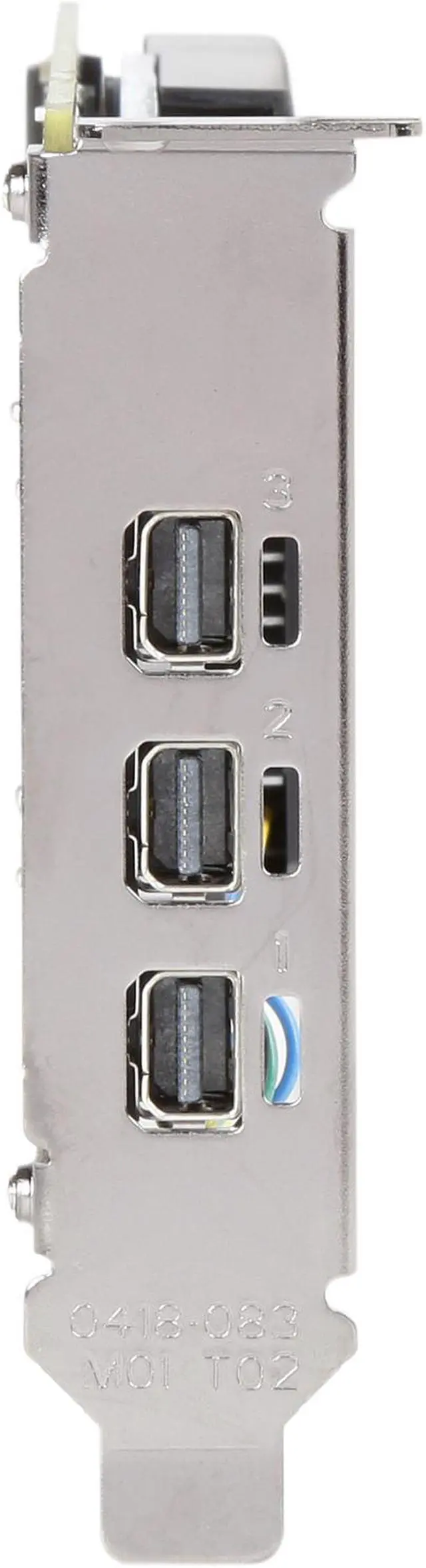 PNY Quadro P400 VCQP400-PB 2GB 64-bit GDDR5 PCI Express 3.0 x16 Low Profile Graphics Card