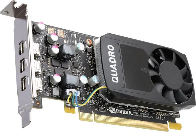 PNY Quadro P400 VCQP400-PB 2GB 64-bit GDDR5 PCI Express 3.0 x16 Low Profile Graphics Card