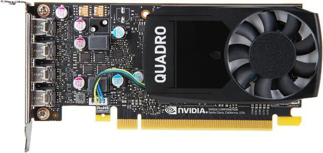 PNY Quadro P620 VGA VCQP620-PB 2GB 128-bit GDDR5 PCI Express 3.0 x16 Graphics Card