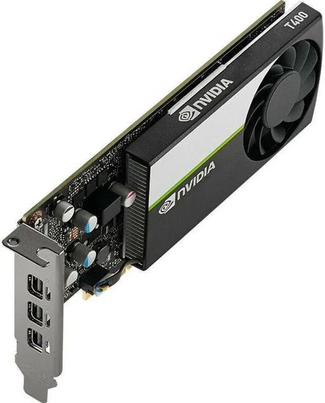 PNY T400 2GB 64-bit GDDR6 PCI Express 3.0 x16 Low Profile Workstation Video Card VCNT400-PB