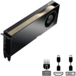 PNY VCNRTXA6000-PB RTX A6000 48GB 384-bit GDDR6 PCI Express 4.0 x16 Graphics Card