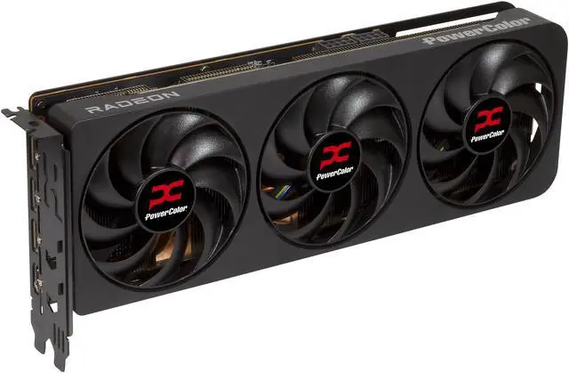 PowerColor Reaper Radeon RX 9070 XT 16GB GDDR6 PCI Express 5.0 x16 RDNA 4 ATX Graphics Card RX9070XT 16G-A