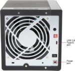 QNAP TR-004-US 4 Bay Type-C Direct Attached Storage DAS Expansion with Hardware RAID (Diskless)