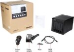 QNAP TR-004-US 4 Bay Type-C Direct Attached Storage DAS Expansion with Hardware RAID (Diskless)