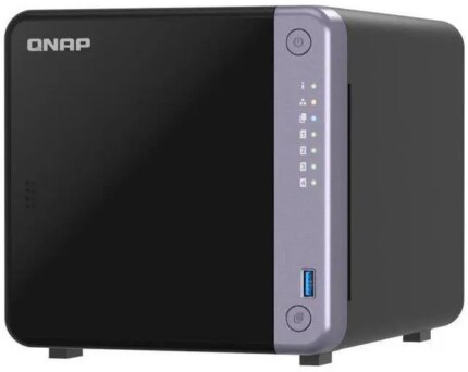 QNAP TS-432X-4G-US 4 Bay 10GbE Desktop NAS with ARM Alpine AL524 Quad-core Processor and 4 GB DDR4 RAM (Diskless)