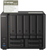 Qnap TS-h973AX-32G-US 9-bay Desktop NAS, AMD Ryzen V1500B 4C 8T 2.2GHz, 32GB DDR4 SODIMM