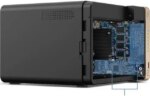 QNAP Turbo NAS TS-664-8G 6-Bay Diskless SAN/NAS Storage System TS6648GUS