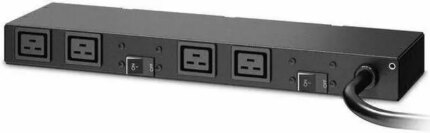 RACK PDU, BASIC, 0U/1U, 208V, 30A, (4) C19