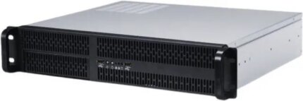 RACKOWL 2U Server Case/ Rackmount Server Chassis, 4x 3.5"/2.5" HDD Bay, 1x 5.25" Device, Micro-ATX Motherboard Support ; Fans: Rear 2x 80mm, Size: