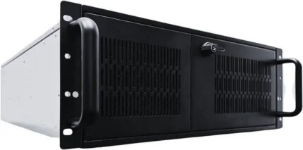 RACKOWL 4U Rackmount Server Case Chassis; 13*HDD Bays (10*3.5" & 3*5.25"); E-ATX/CEB/EEB/ATX Mobo, Fan: Front 2*120mm, Mid 4*80mm, Rear 2*80mm, Front