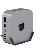 RackSolutions 1U Mac Mini Vertical Bracket for Apple Mac Mini (M4, 2024), Compatible with RackSolutions' Modular Shelves, Secure High-Density Mounting