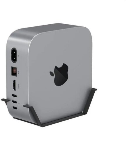 RackSolutions 1U Mac Mini Vertical Bracket for Apple Mac Mini (M4, 2024), Compatible with RackSolutions' Modular Shelves, Secure High-Density Mounting
