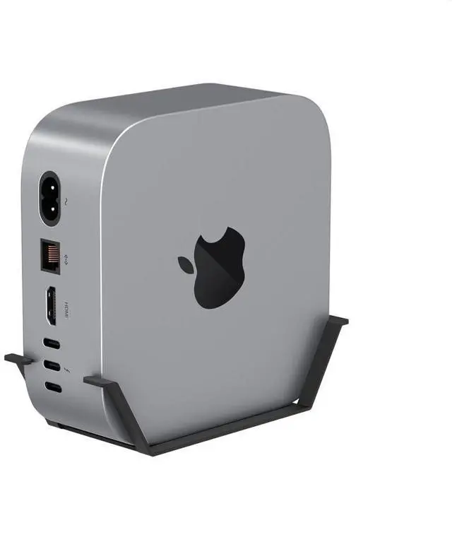 RackSolutions 1U Mac Mini Vertical Bracket for Apple Mac Mini (M4, 2024), Compatible with RackSolutions' Modular Shelves, Secure High-Density Mounting