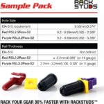 Rackstuds 4C Rack Mount Solution Series II – No More Cage Nuts! The Easiest and Safest Server Rack Solution in 19" Racks with Square Punched Vertical
