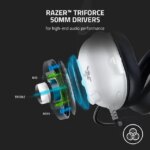 Razer BlackShark V2 X Gaming Headset: 7.1 Surround Sound - 50mm Drivers - Memory Foam Cushion - for PC, PS4, PS5, Switch, Xbox One, Xbox Series X|S,
