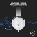 Razer BlackShark V2 X Gaming Headset: 7.1 Surround Sound - 50mm Drivers - Memory Foam Cushion - for PC, PS4, PS5, Switch, Xbox One, Xbox Series X|S,