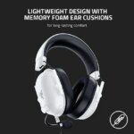 Razer BlackShark V2 X Gaming Headset: 7.1 Surround Sound - 50mm Drivers - Memory Foam Cushion - for PC, PS4, PS5, Switch, Xbox One, Xbox Series X|S,