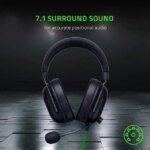 Razer BlackShark V2 X Gaming Headset: 7.1 Surround Sound Capable - 50mm Drivers - Memory Foam Cushion - for PC, PS4, Nintendo Switch - 3.5mm Headphone