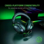 Razer BlackShark V2 X Gaming Headset: 7.1 Surround Sound Capable - 50mm Drivers - Memory Foam Cushion - for PC, PS4, Nintendo Switch - 3.5mm Headphone