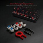 Redragon K556 RGB LED Backlit Wired Mechanical Gaming Keyboard, Aluminum Base, 104 Standard Keys Red Switch