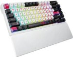 ROG Azoth X 75% custom gaming keyboard - hot-swappable ROG NX V2 Mechanical Switches, dye-sublimated semi-translucent keycaps, OLED display, three-way