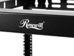 Rosewill 12U Open Frame Network Rack for Servers & AV Gear,Server Rack Floor Standing or Wall Mounted, AV Rack for 19" Networking, Servers and Audio